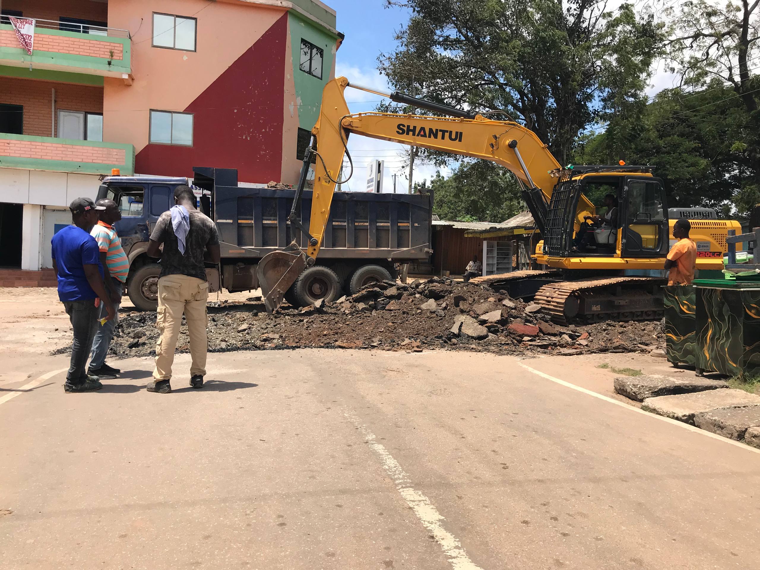 Kingspok Construction Works Limited site office and project control