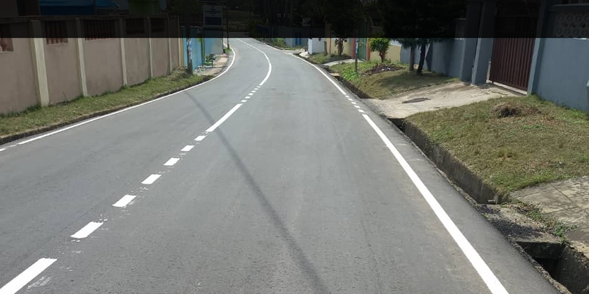 Road construction and civil engineering project in Takoradi by Kingspok Construction Works Limited